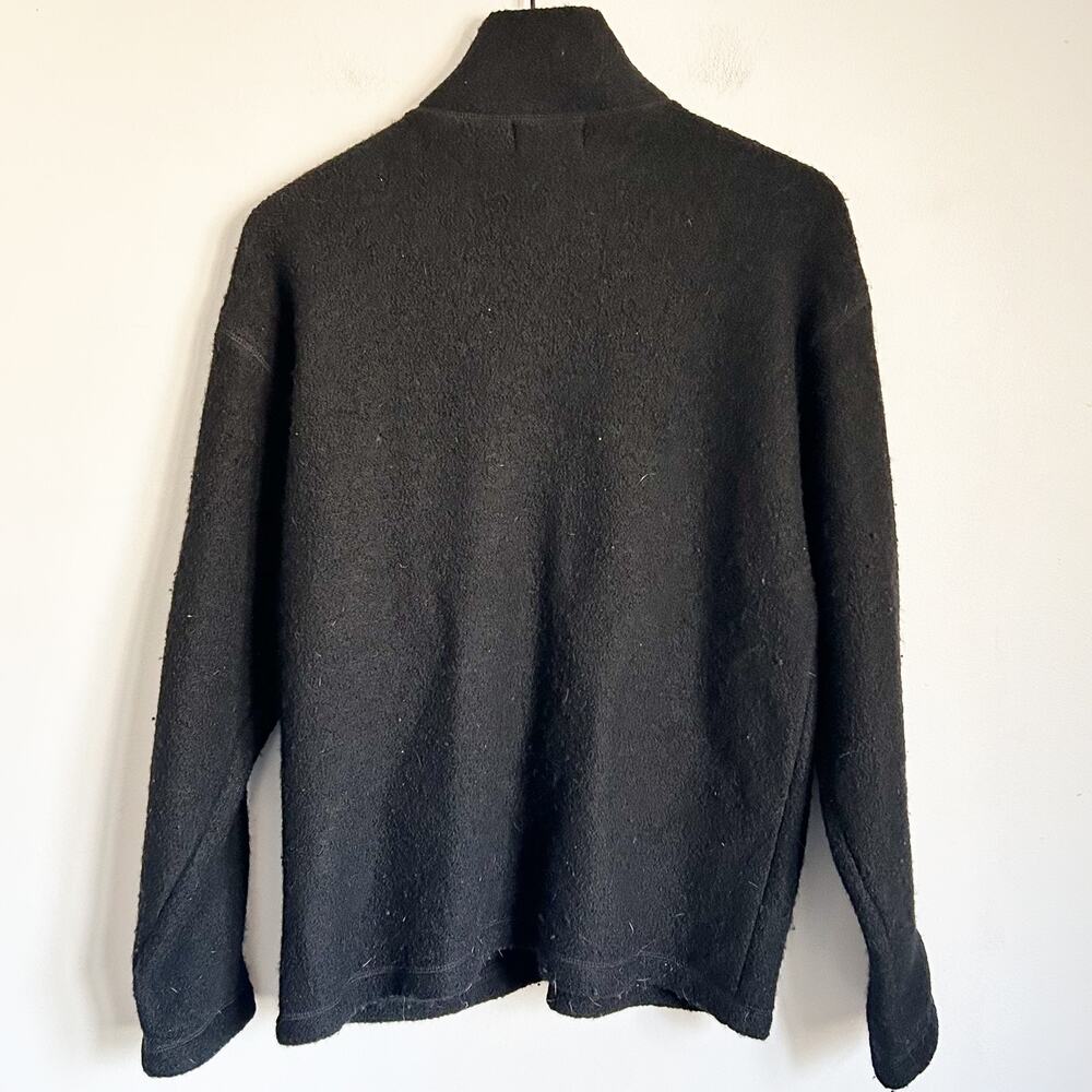 Patagonia Wool Zip Up Jacket Black Size L - Picture 5 of 8